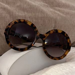 Prada Tortoise Shell Sunglasses